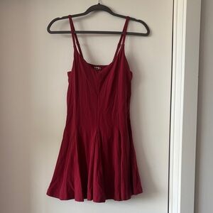 Abercrombie & Fitch Burgundy Mini YPB Dress
